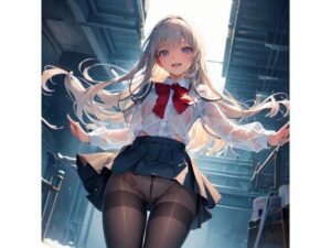 制服少女 黒タイツ編2もうたまらんw