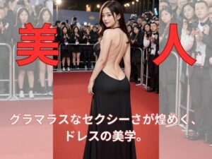 レッドカーペットの誘惑:セクシードレスとお尻おすすめ作品!!