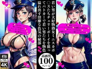 若い男が大好物熟女ミニスカポ〇スたちチェリーボーイを狙ってパトカーで若い男たちを物色溢れ出す淫靡な色気の秘部エロすぎるやろ...