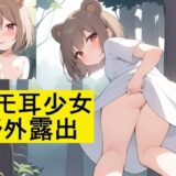 ケモ耳少女野外露出もうたまらんｗ