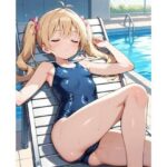 スク水パラダイス☆プールサイドでうたた寝編おすすめ作品!!
