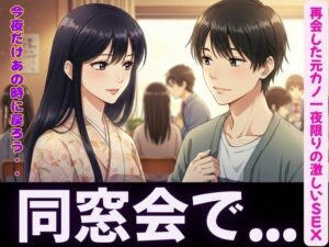 同窓会〜元カノと久しぶりの再開で・・・〜一夜限りの激しいSEXこんなの射精不可避w