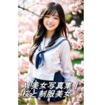 AI美女写真集┃桜と制服美女おすすめ作品!!