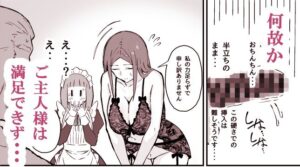 憧れの先輩メイド長の夜伽を見学こんなの射精不可避w