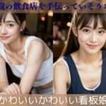 親の飲食店を手伝っていそうないいこがにじみでているかわいいかわいい看板娘今夜のオカズに!!