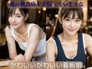 親の飲食店を手伝っていそうないいこがにじみでているかわいいかわいい看板娘今夜のオカズに!!