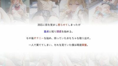学園1のギャルに童貞の僕が誘惑される 今夜のオカズに！！