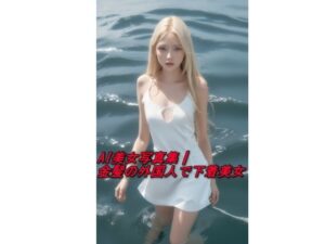 AI美女写真集┃金髪の外国人で下着美女 今夜のオカズに！！