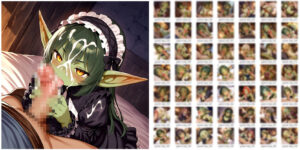 オシャレな都会っ子ゴブリン娘とエッチなことしてるだけのCG集 エロすぎるやろ...