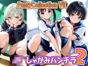 PantyCollectionVII JKしゃがみパンチラ2 エロすぎるやろ...