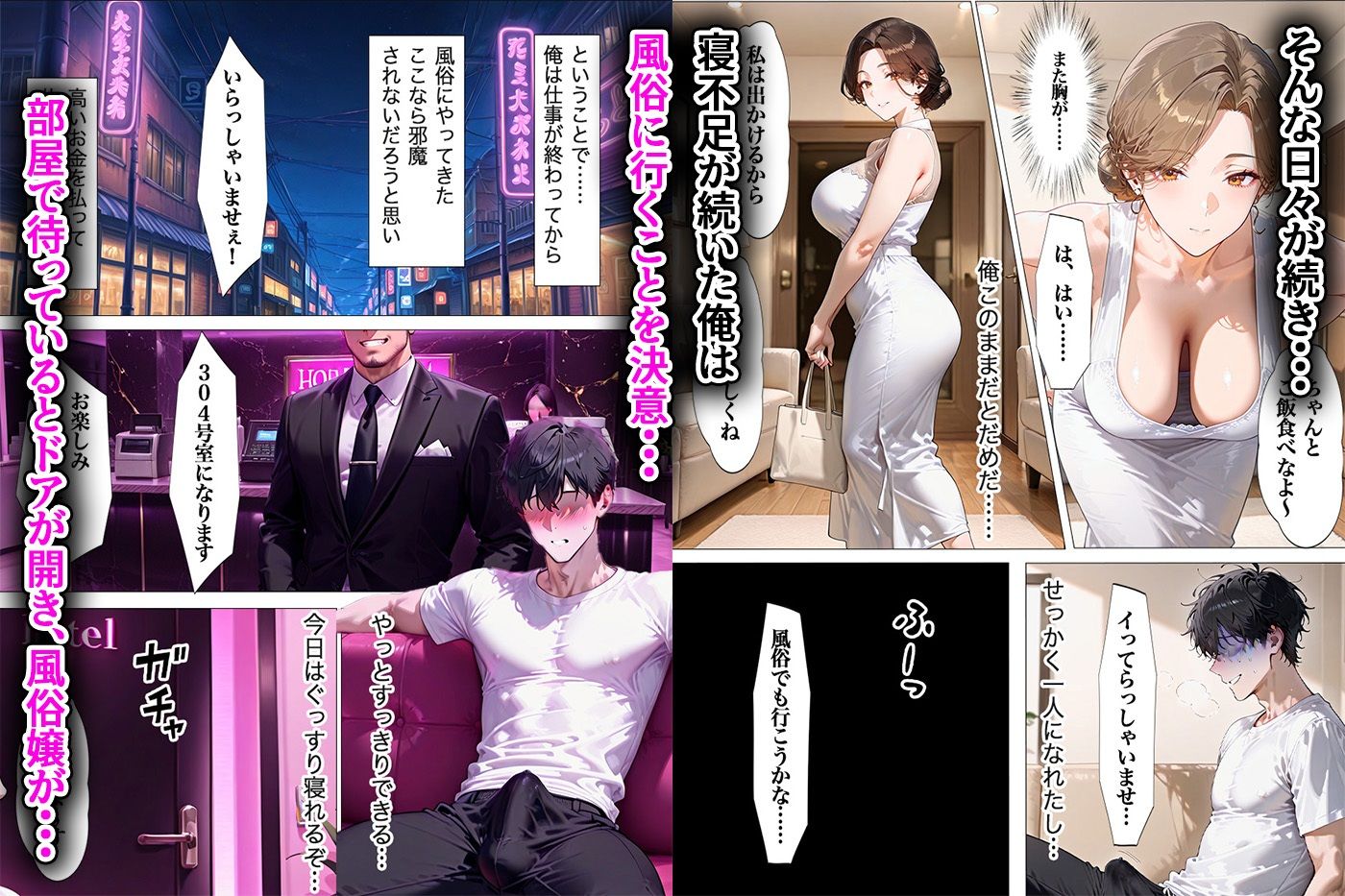 エロすぎる義母が風俗嬢だった 今夜のオカズに!!