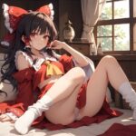 むっちむちな博麗霊夢と性交 今夜のオカズに!!
