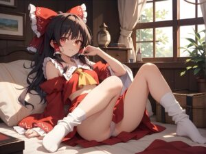 むっちむちな博麗霊夢と性交 今夜のオカズに!!