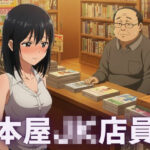 本屋のJK店員と仲良くなり、太いおじとセックスしまくるエロすぎるやろ...