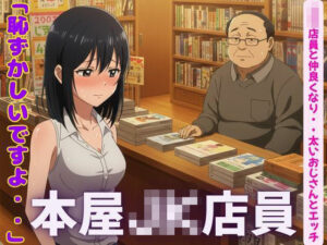 本屋のJK店員と仲良くなり、太いおじとセックスしまくるエロすぎるやろ...