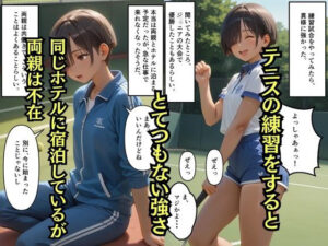 【500枚】大人にタメ口なテニス少年が実は少女だったので【日焼け美少女と中年男の一週間限りのセックスの記録】【パイパンロリ】 今夜のオカズに!!