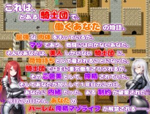痴女騎士団の荷物持ち ハーレム×イチャラブ×搾精エロすぎるやろ...
