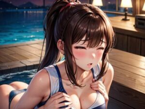 夜明け前の吐息、濡れた指先エロすぎるやろ...