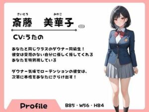 俺にだけ甘いメス声を聞かせてくれるダウナー同級生今夜のオカズに!!