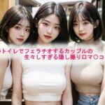 公園のトイレでフェラチオするカップルの生々しすぎる隠し撮り口マ〇コボイス 今夜のオカズに!!