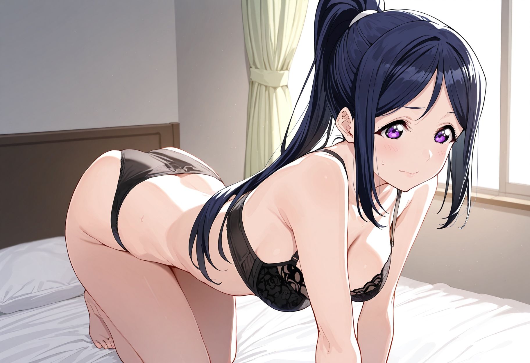 ラブライ◯！ 松◯果南 エロCG集 こんなの射精不可避ｗ