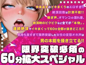 【実演オナニー×オホ声×連続絶頂】60分拡大SP!!おまんこビチョビチョ!!『やばいっ!!イクゥーッ!!ビクビク止まんない!!気持ちいぃ!!』【可愛すぎる!!】 もうたまらんw