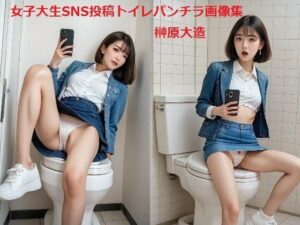 女子大生SNS投稿トイレパンチラ画像集 エロすぎるやろ...