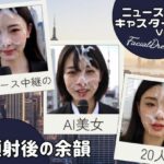 顔射後の余韻 - ニュースキャスター編 Vol.1 もうたまらんw