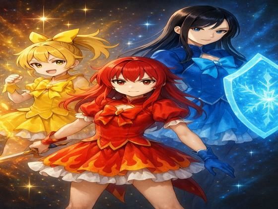 星奏姫トリニティ・レイ 堕ちる戦士たち 今夜のオカズに!!