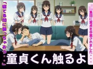 「寝てるすきに襲っちゃお」JK集団に童貞を卒業されました・・・ エロすぎるやろ...