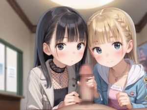 触れて  濡らして  つるぺた少女の日常  〜えちえちギャルの双子丼〜 もうたまらんw