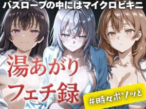 湯あがりフェチ録 〜バスローブの中にはマイクロビキニ〜 #時々ボソッと おすすめ作品!!