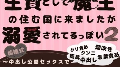 生贄として魔王の住む国に来ましたが溺愛されてるっぽい2〜中出し公開セックスでめちゃくちゃにされちゃいます〜 こんなの射精不可避ｗ