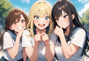 M男向けCFNMボイス 恥ずかしい短小包茎いじめ 女子校通学路編【第4話】女子校の可愛い女の子達の前で全裸にされて小さい包茎チンポ丸出しで踊らされる屈辱 こんなの射精不可避w