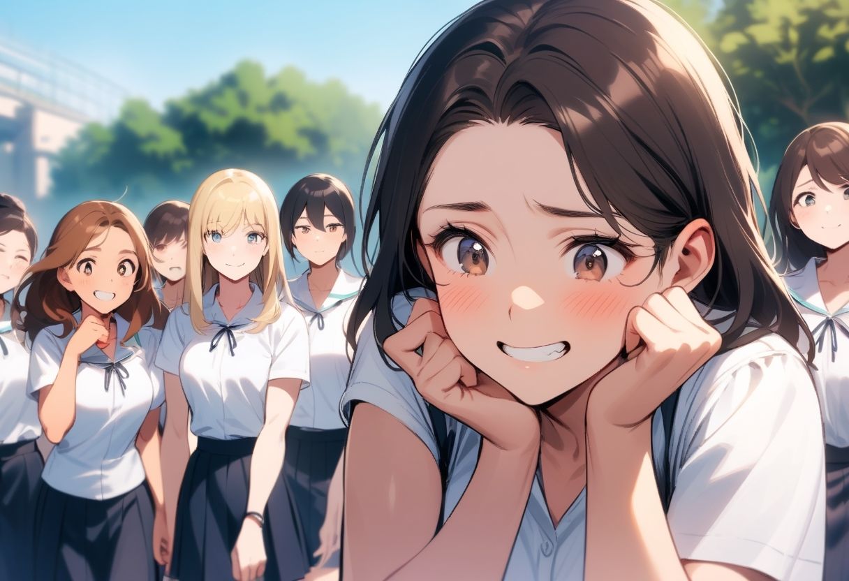 M男向けCFNMボイス 恥ずかしい短小包茎いじめ 女子校通学路編【第5話】公園で全裸にされて虐められている所にやって来た年上の女子校生に粗末なチンポを笑われ…恥ずかしいオナニー動画まで見られてしまう もうたまらんw