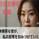 【シニア恋愛】「万引き主婦の末路」〜無機質な音が、私の屈辱を刻みつけていく〜52歳由美【官能朗読】 今夜のオカズに!!