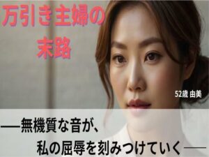 【シニア恋愛】「万引き主婦の末路」〜無機質な音が、私の屈辱を刻みつけていく〜52歳由美【官能朗読】 今夜のオカズに!!