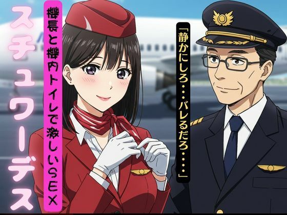 スチュワーデスを機内トイレに押し込んでセックスした、機長とスチュワーデスは滞在先で秘密の不倫関係 もうたまらんw