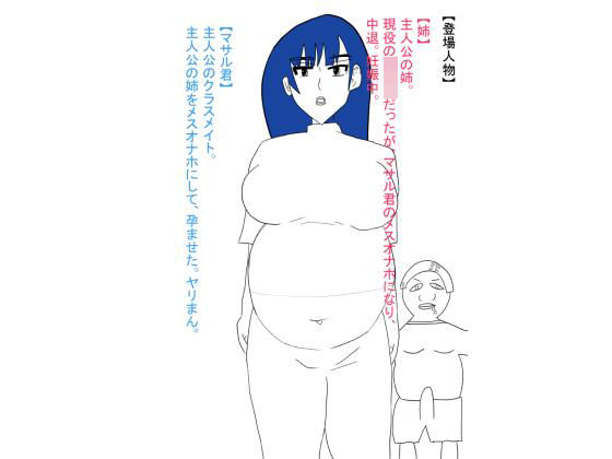 姉が犯●れ、雌オナホにされる。ボテ腹編 こんなの射精不可避w