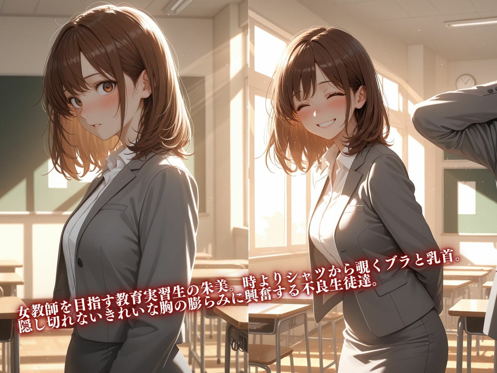 あの教育実習生やらせてくれるってよ 今夜のオカズに!!