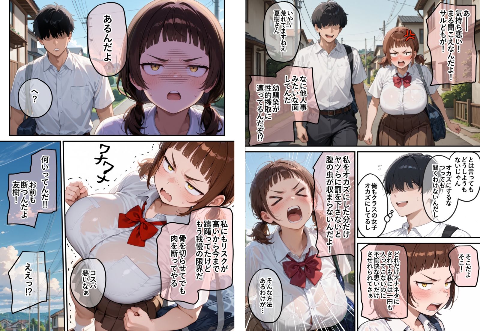 男子のオナネタTier1の芋顔巨乳幼馴染は昨日俺とセックスした もうたまらんw