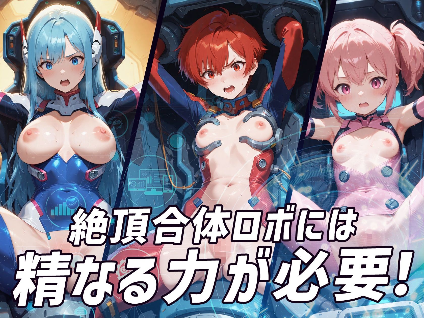 絶頂合体 アクメリオン エロすぎるやろ...