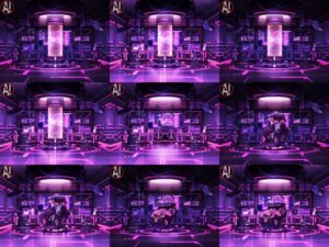 SF/サイバー風背景7点+差分+小物 合計31点のおまとめパックです。 エロすぎるやろ...