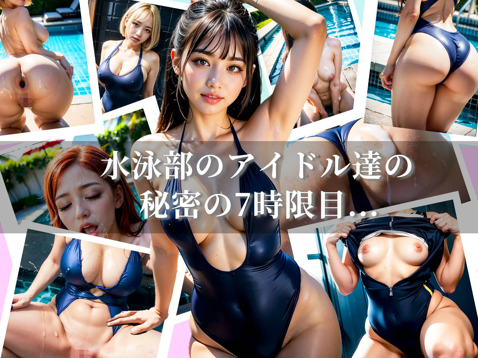 校長先生には逆らえない水泳部女子 もうたまらんｗ