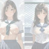 びしょ濡れ美女図鑑 ＃10 セーラー服編 エロすぎるやろ…