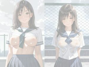 びしょ濡れ美女図鑑 #10 セーラー服編 エロすぎるやろ...