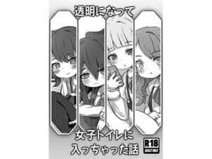 透明になって女子トイレに入っちゃった話 こんなの射精不可避w