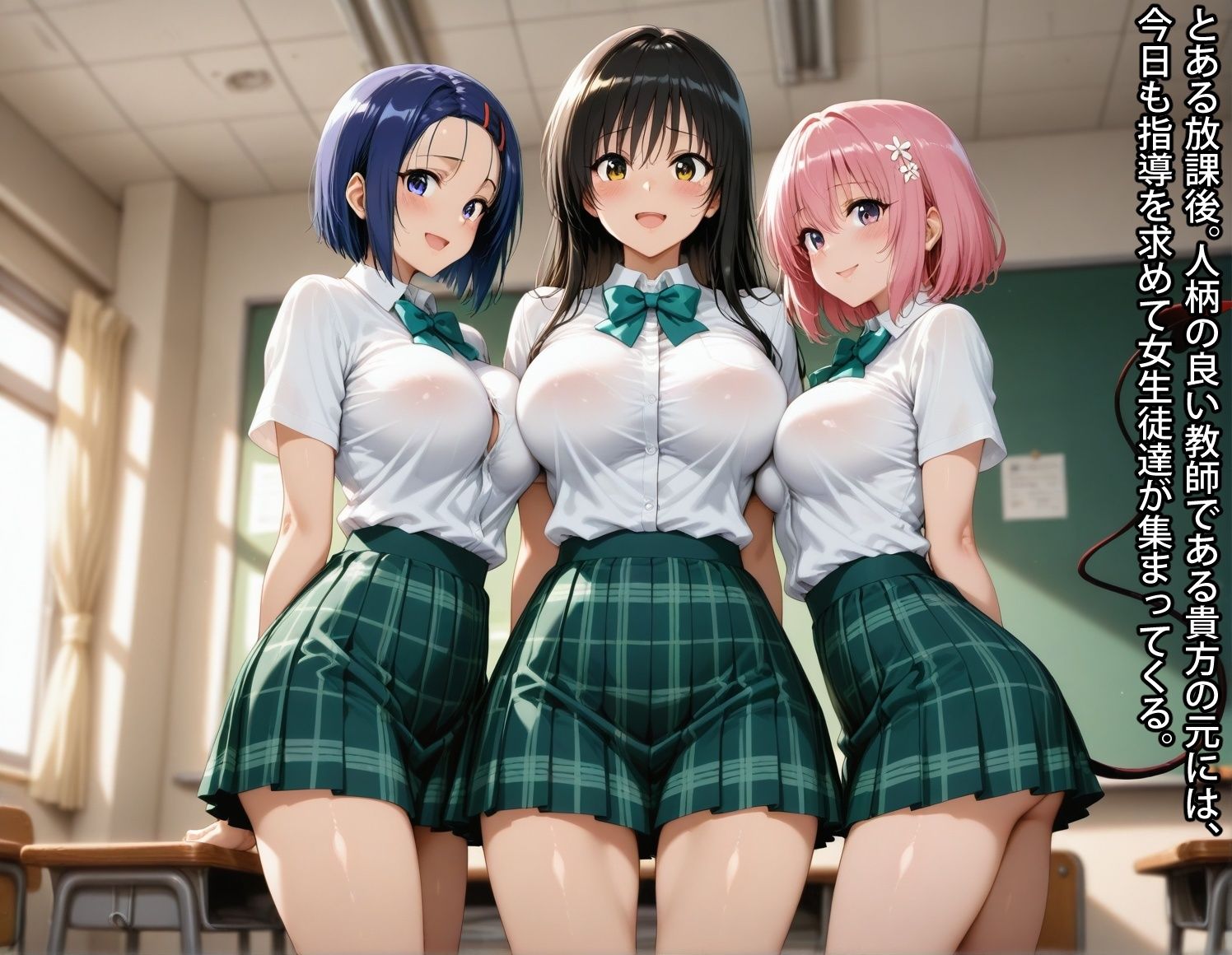 性指導志願【唯・モモ・春菜】 エロすぎるやろ...