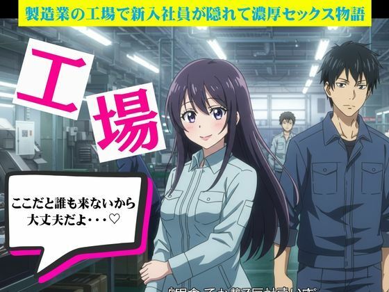 工場で起きたハプニング2作|製造業の工場で新入社員が隠れて濃厚セックス エロすぎるやろ...