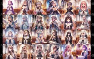 萌え系美少女ファンタジーイラスト素材集「聖職者」 イキまくるwww